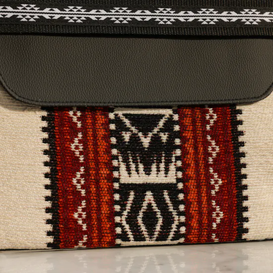 Kaseb Sadu Heritage Pouch | Bright Purity Flowers Bouquet