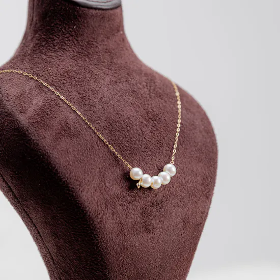 L'azurde Pearls Necklace | 20 Revival Rose