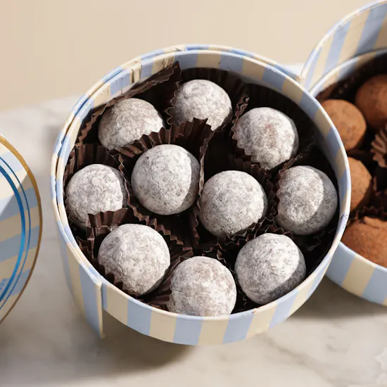 Charbonnel et Walker Milk and Dark Sea Salt Caramel Truffles Box