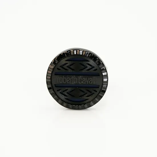 Roberto Cavalli Black & Blue Cufflinks