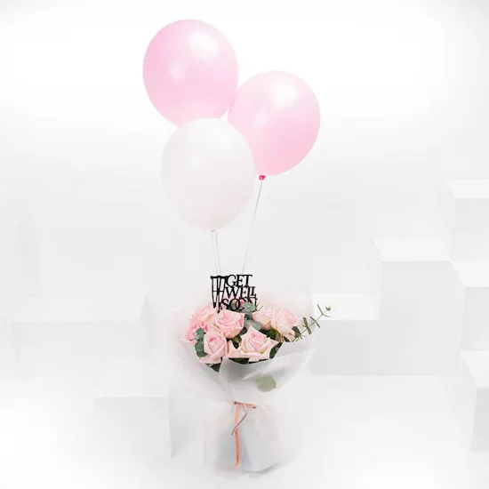 Get Well Soon Pink Bouquet