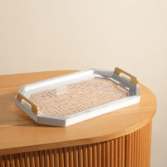 Dimlaj Dar Silver Serving Tray