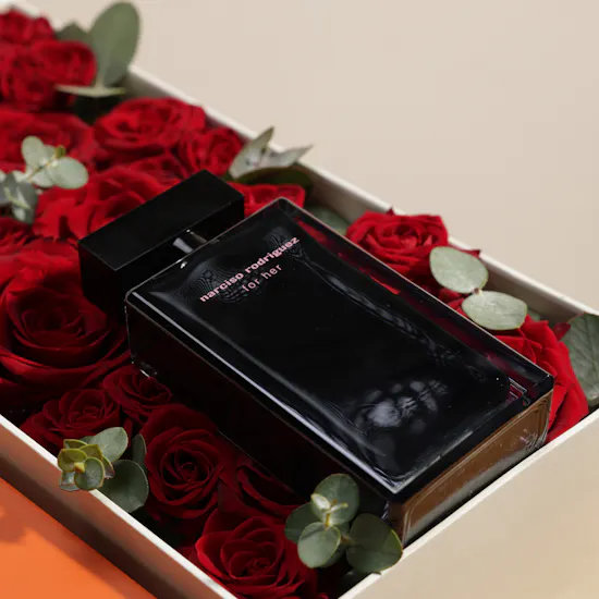 Scent and Sweetness Floral Gift Set Box