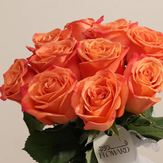 Sunny Grace Roses Vase
