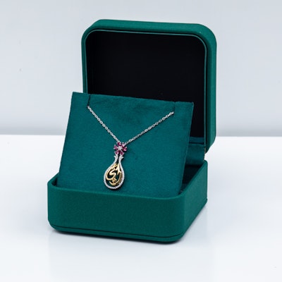 Mom's Rose Necklace