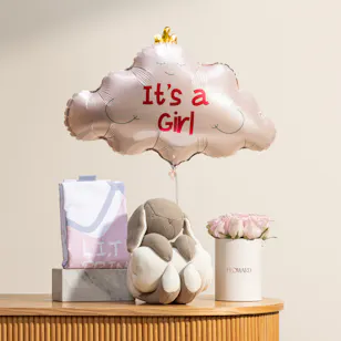 Her Sweetest Beginning Gift Set | Bright Flowers