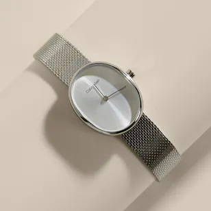 Calvin Klein Euphoria Oval Silver Women's Watch Calvin Klein Euphoria Oval Silver Women's Watch