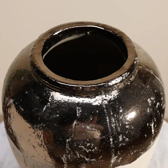 Floward Cylindrical Unique Pottery Vase