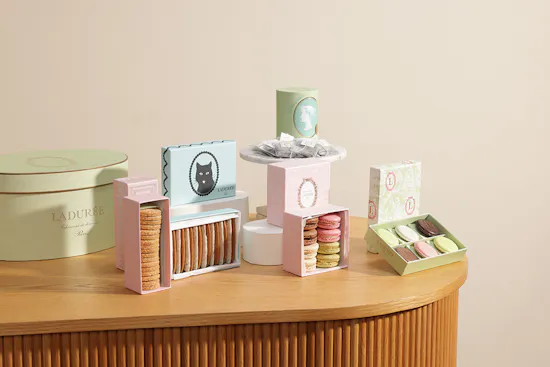 Ladurée Green Small Hamper Box