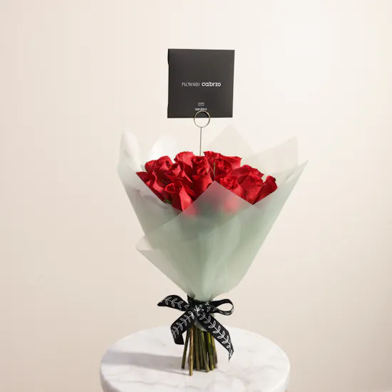 Cabrio Premium Transportation Services Voucher | Red Flowers