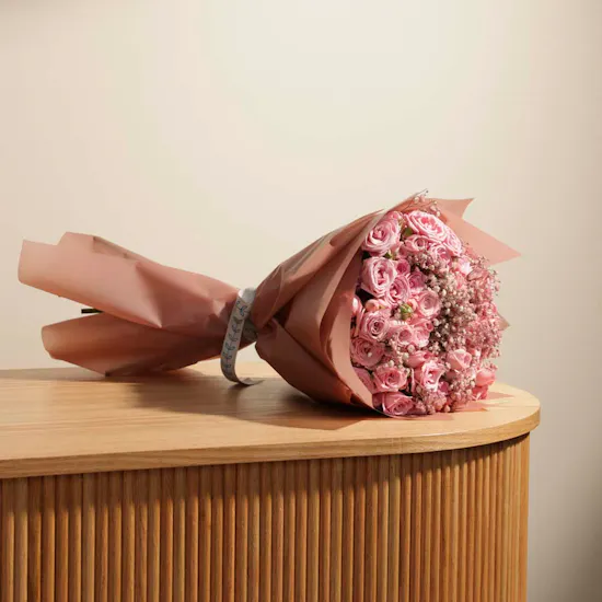 Pinkie Flowers | Pink Wrap