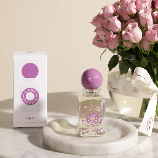 Ajmal EDT For Young Girls | Sunny Bliss Flower Vase