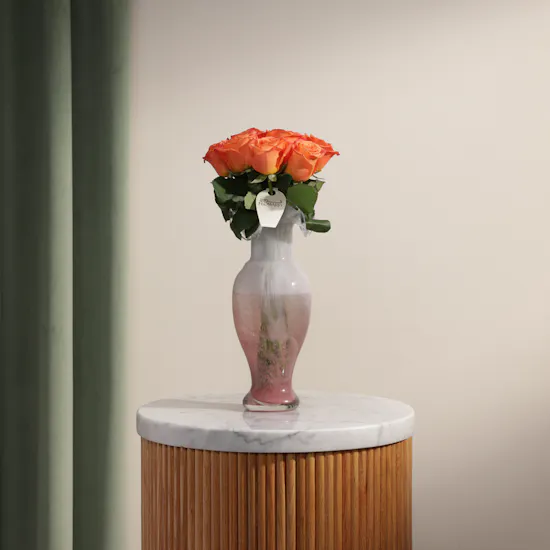 Sunny Grace Roses Vase