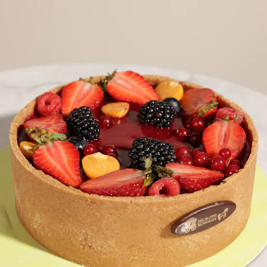 Decorating Memories Berries Cheesecake
