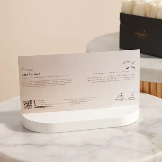 Ocean Spa Ease Package Men's Gift Voucher | White Rose