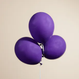 Purple Balloon | 3 Balloons