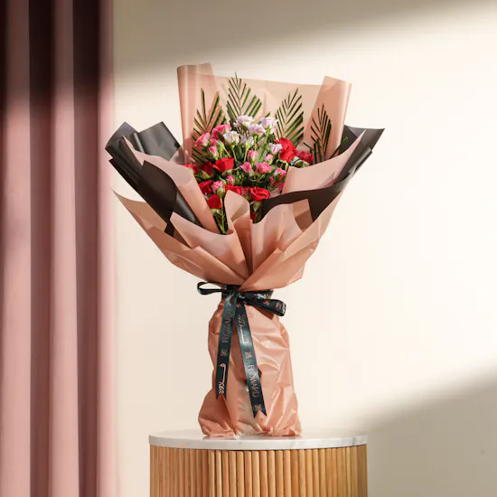 Joyful Baby Roses Bouquet