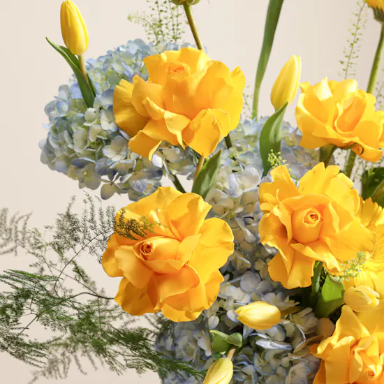 Rogaska Cheerful Flowers Finesse Crystal Vase