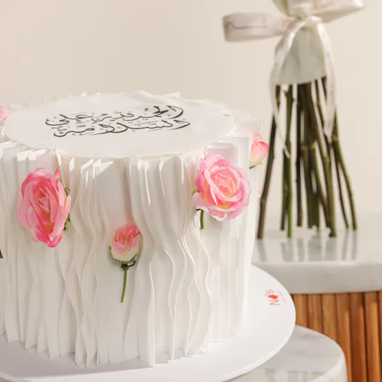 NQ's Bakery Get Well Soon Blooms Cake | Warm Wishes Flowers