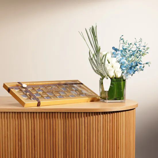Ghazl Mubarak House Chocolate Box | Chic Vase