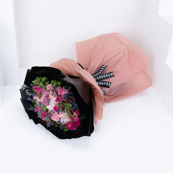 Blooming Galaxy | Alluring Large Floral Hand Bouquet