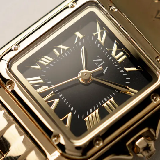 Zia Gold-Tone Square Women's Watch