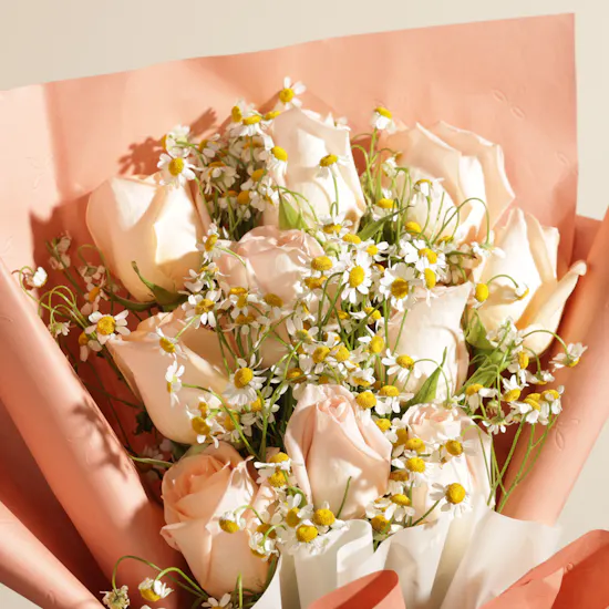 Charming Garden Flower Bouquet