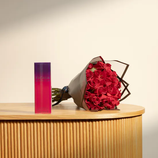 Escada Magnetism Perfume for Women 75ml | Red Roses Bouquet