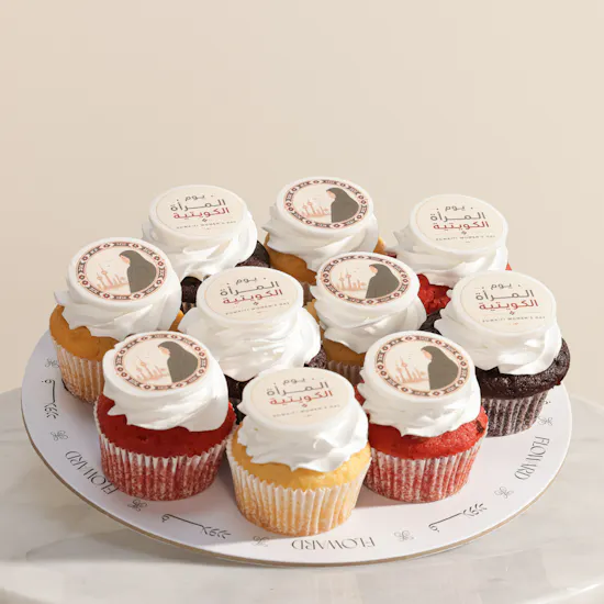 Floward Kuwait Women's Day Cupcakes