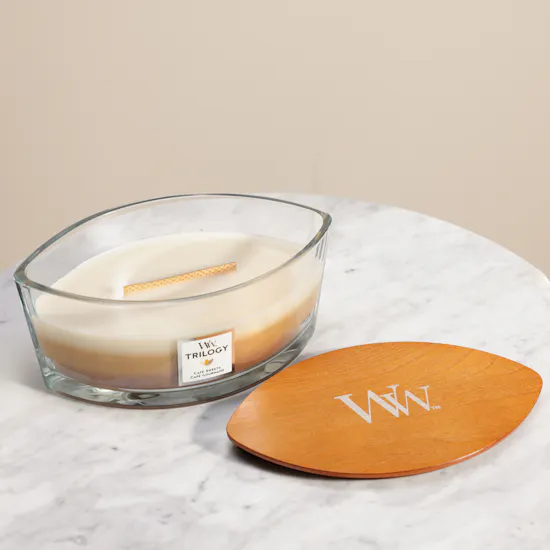 WoodWick Café Sweets Ellipse Trilogy Candle | 453 g