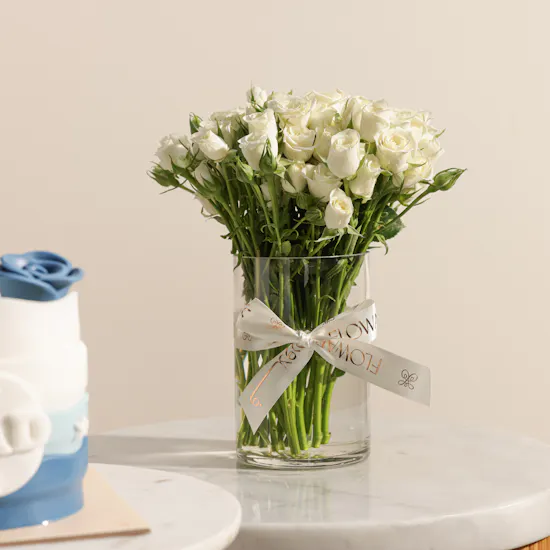 December Cake Dad Blue Cake | Lasting Elegance Flowers