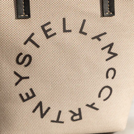 Stella McCartney H&M Small Canvas Tote Bag with Charm