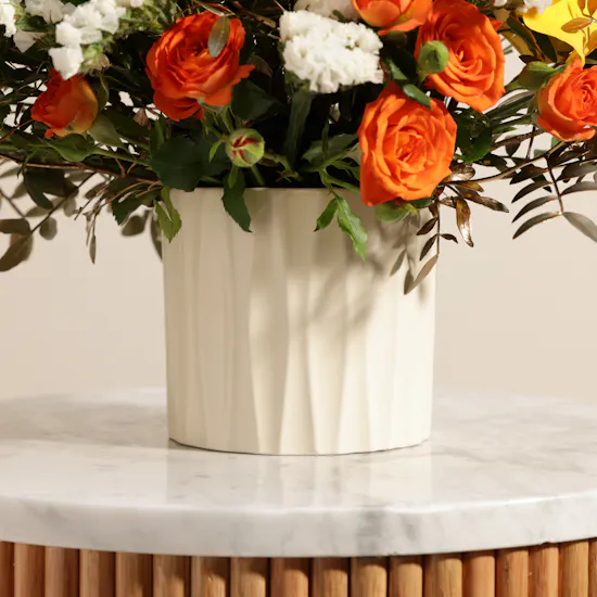 Sunlit Dream Flower Vase