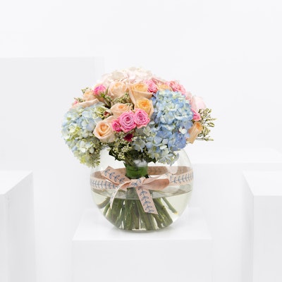 Cheerful Day | Glass Vase