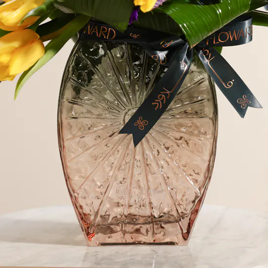 Sunlit Joy Flower Vase