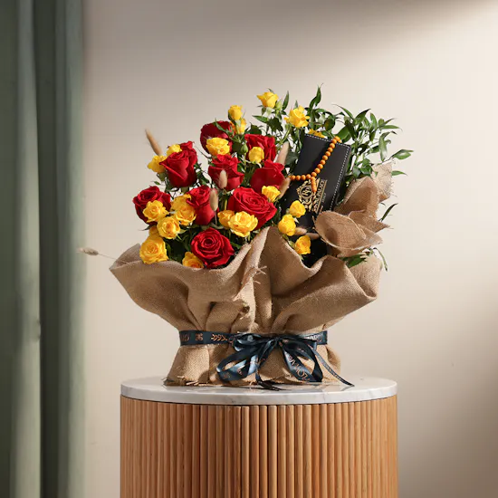 Royal Palace Misbaha with Amber Smell | Flower Bouquet