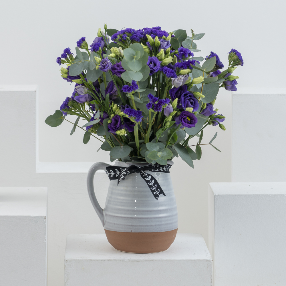Canary Island | White Vase