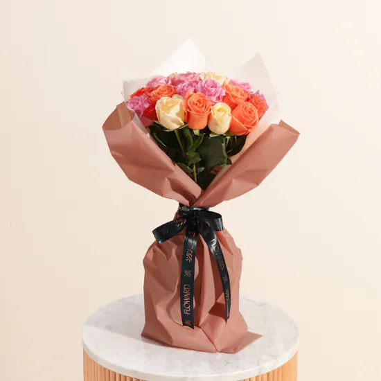 Colorful Roses Bouquet