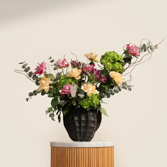 Soft Serenade Flowers Vase