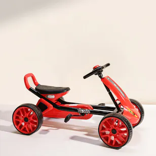 Moon Brizee Go-Kart Pedal Bike | Red