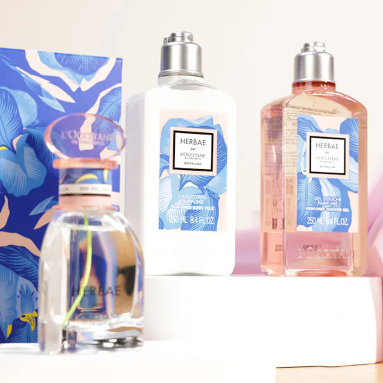 L'Occitane Herbae Iris Pallida Collection | Amazing Bouquet