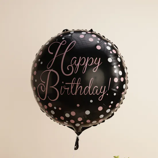 Floward Birthday Bliss Cake with Flowers and Balloon
