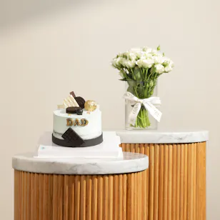 Sweet Sensation Dad Golden Crunch Cake | Elegant Blooms