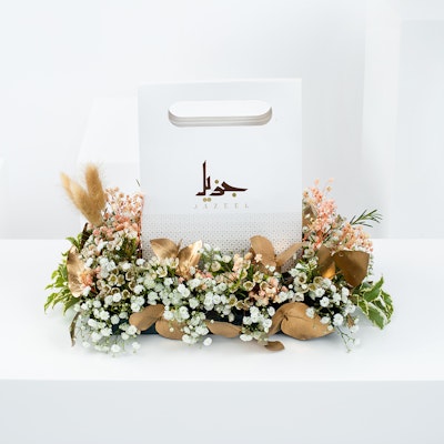 White Gift bag