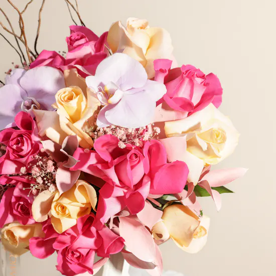 Floral Whisper Flower Vase
