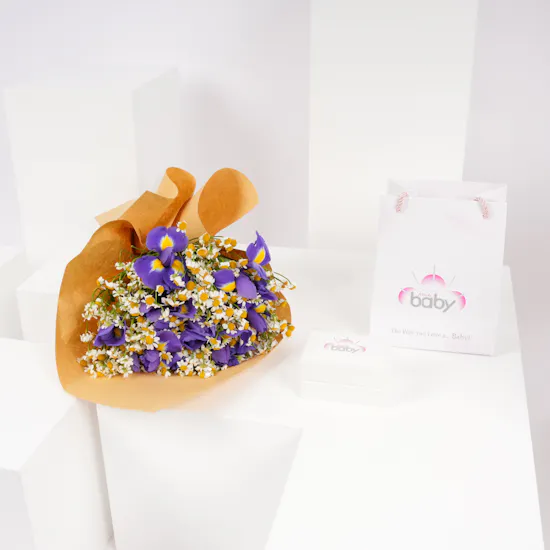 Baby Fitaihi Diamond Flower Bracelet | Iris