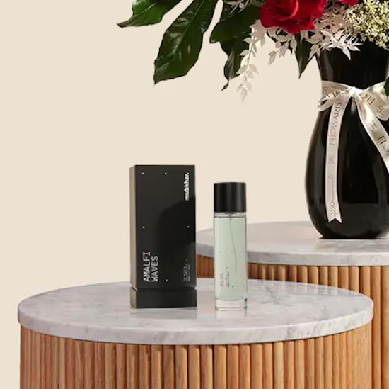 Mubkhar Amalfi Waves Unisex EDP | Coastal Muse Flower Vase