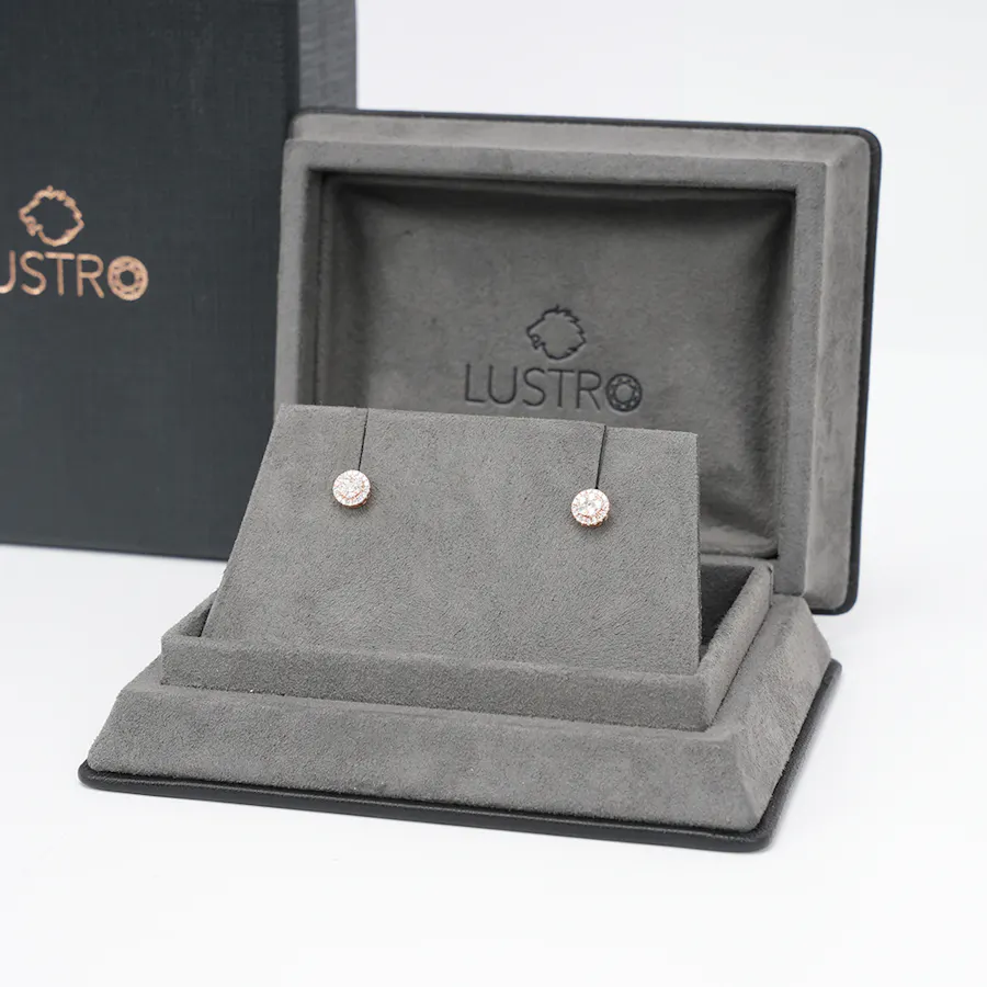 Lustro Stellarosa Gold Earrings 3