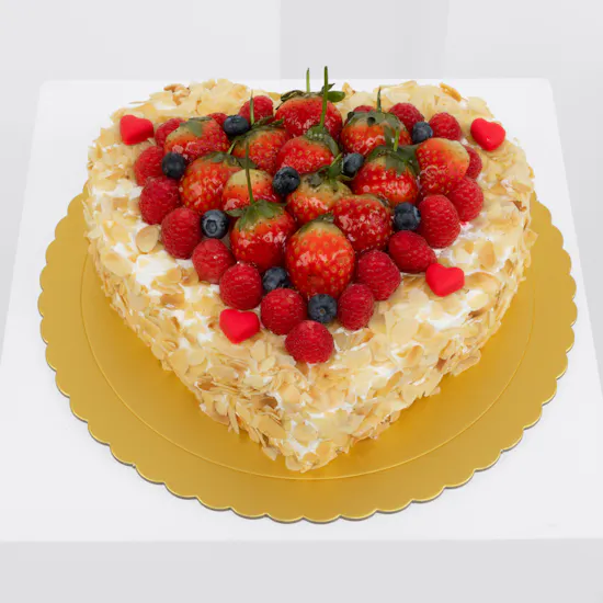 Strawberry and Almond Cake