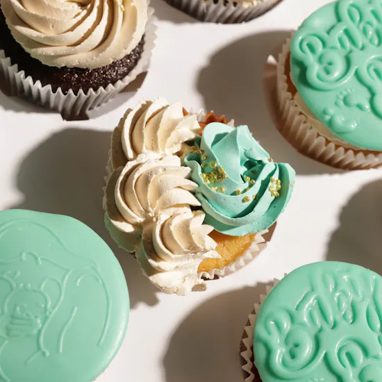 NJD Baby Boy Cupcakes | 12 Pieces